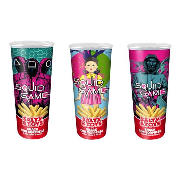 Squid Game Salty & Toys 40 gr x 15 pc