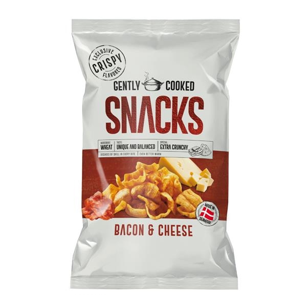 Crispy Snacks Bacon Cheese 60 gr x 12 pc