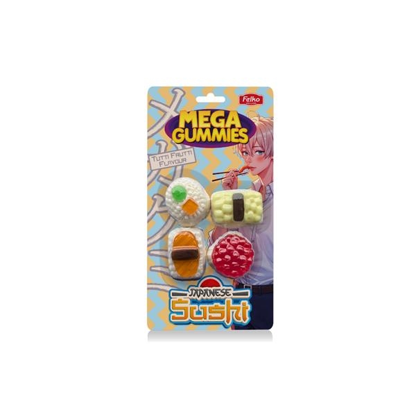 Mega Gummies Japanese Sushi 120 gr x 13 pc