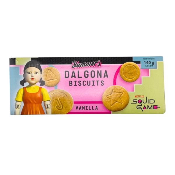 Squid Game Dalgona biscuits au beurre 140 gr x 24 pc