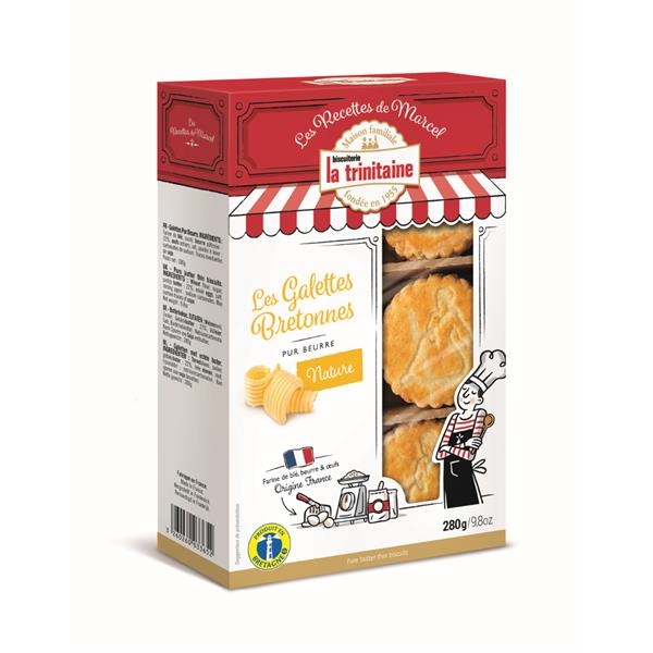 La Trinitaine - Galette nature de Marcel 280 gr x 16 pc