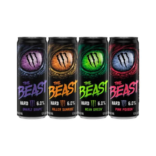 Monster The Beast Hard (6,0%) 355 ml x 12 pc - Variety Pack 2