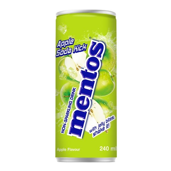 Mentos Soda Apple Kick Flavour 240 ml x 24 st