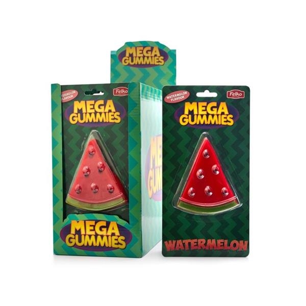 Mega Gummies Pastèque 120 gr x 12 pc