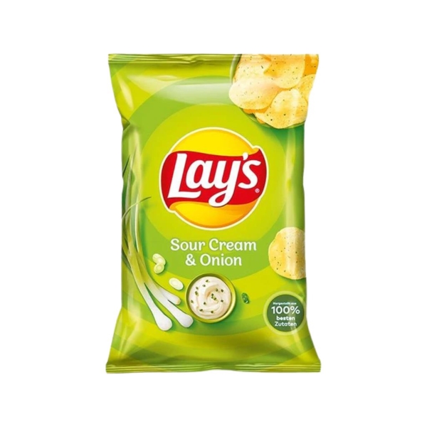 Lay's Sour Cream & Onion 150 gr x 9 pc