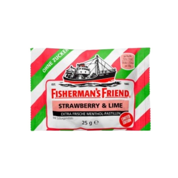 Fisherman's Friend Fraise & Citron Vert 25 gr x 24 pc