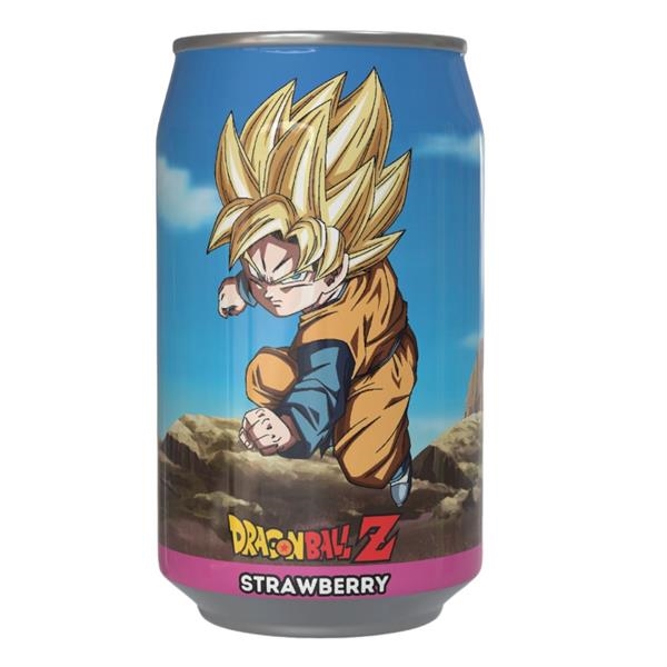 Kawaji Dragon Ball Z Soda goût fraise 330 ml x 12 pc