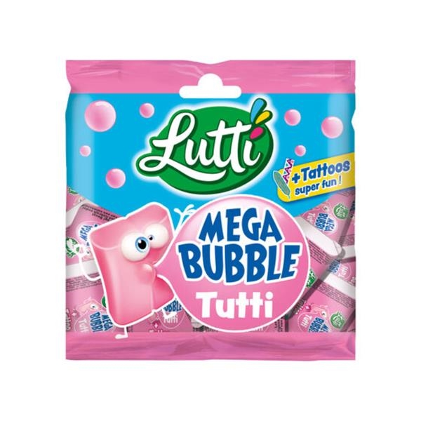 Lutti Mega Bubble Tutti 85 gr x 20 pc