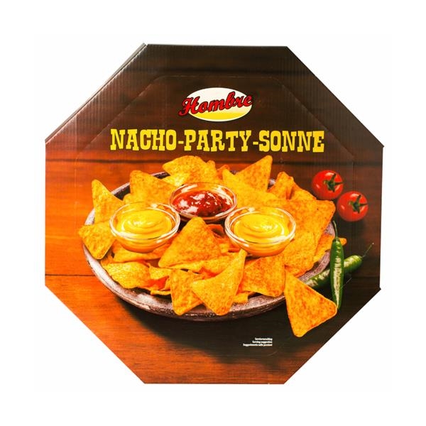 Plateau Hombre Nacho-Party-Sonne + 3 sauces x 10 pc (carton)