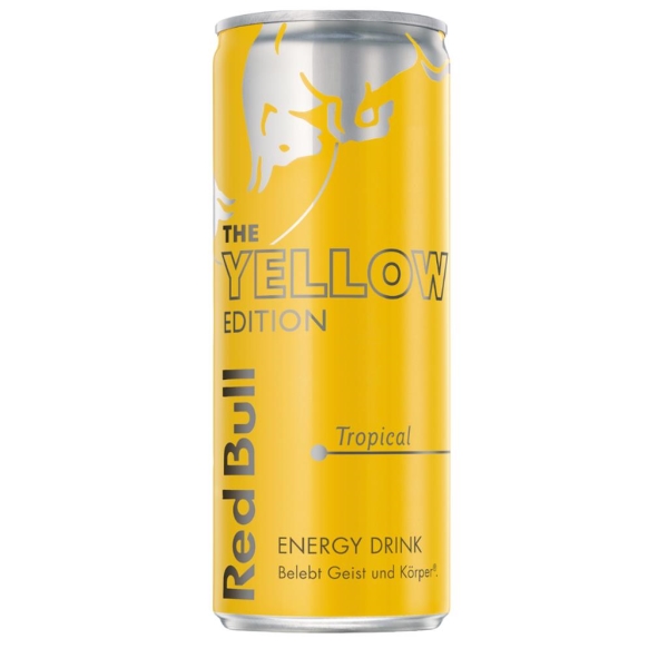 Red Bull Yellow Edition - Tropical 250 ml x 24 pc