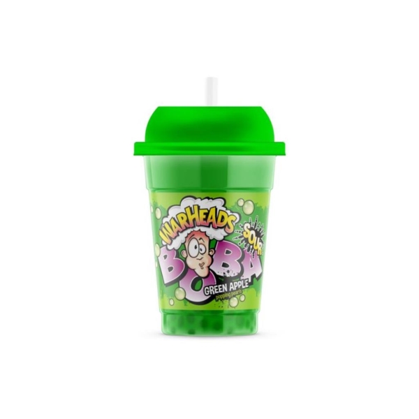 Warheads Boba Sour Green Apple 400 ml x 28 pc