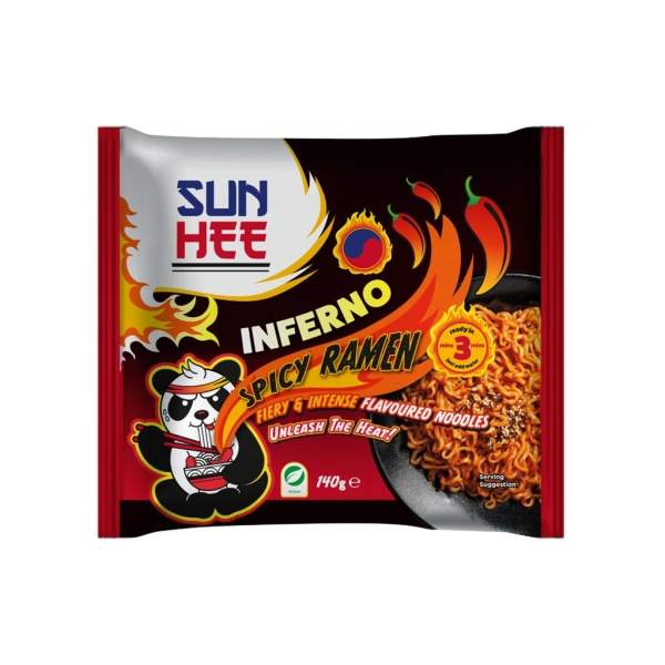 Sun Hee Inferno Ramen 140 gr x 5 pc