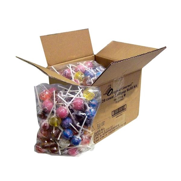 Display Gourmet Lollipop recharge x 120 pc