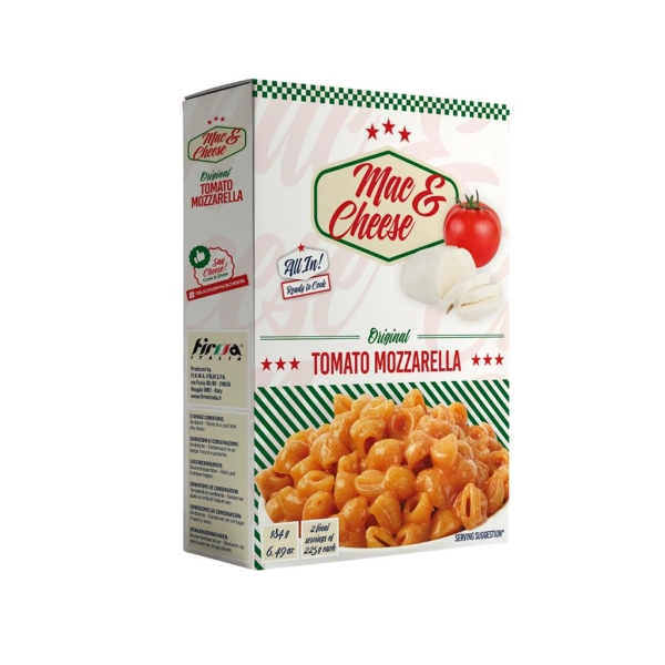 Mac & Cheese Tomate Mozzarella 184 gr x 10 pc