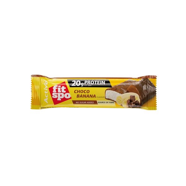 FitSpo Active Choco Banana protein bar 60 gr x 12 pc