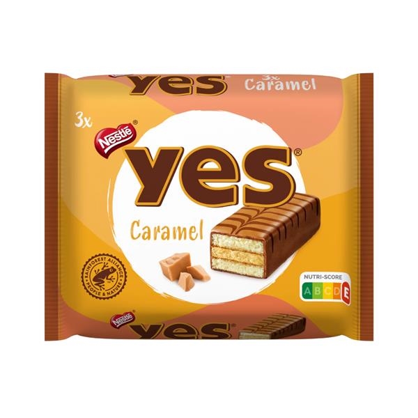 Nestlé Yes caramel tripack 96 gr x 8 pc (DLC 29/07/2025)