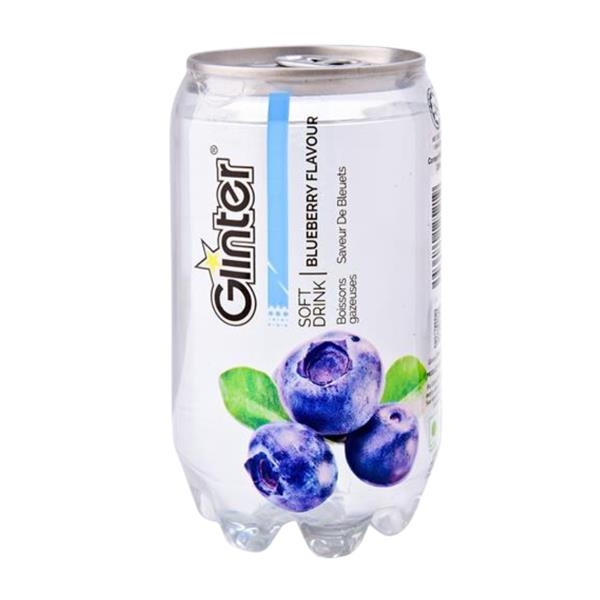 Glinter Blueberry 350 ml x 24 pc