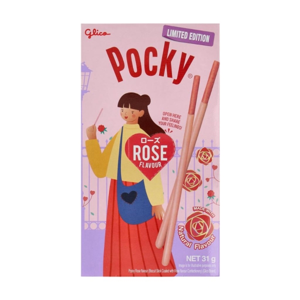 Pocky Rose 31 gr x 10 pc
