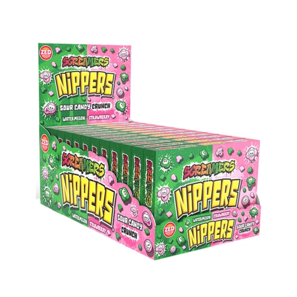 Screamers Pocket Nippers Melon/Strawberry 50 gr x 16 pc