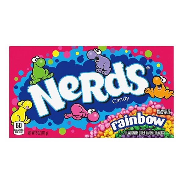 Wonka Nerds rainbow 141 gr x 12 pc