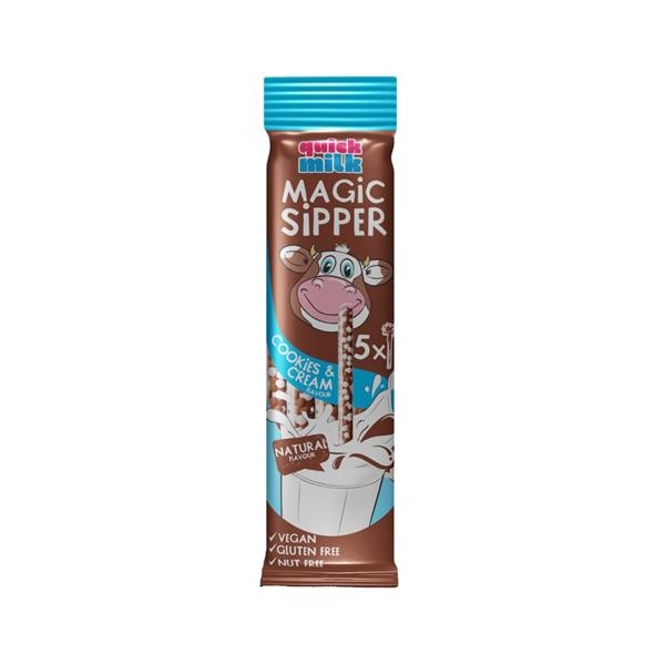 Quick Milk paille Cookie Crème x 20 étuis