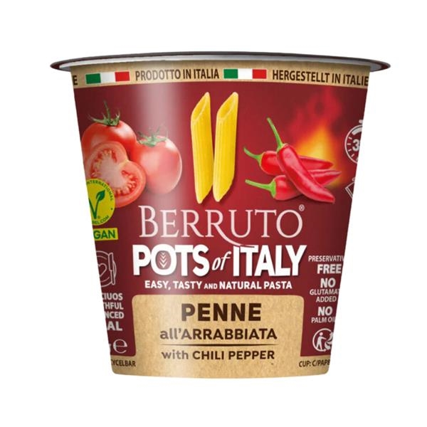 Pasta Berruto - Penne Arrabbiata 70 gr x 8 pc