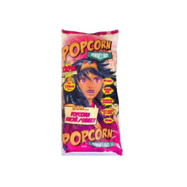 Pop Corn Marvelous Sucré 650 gr x 6 pc