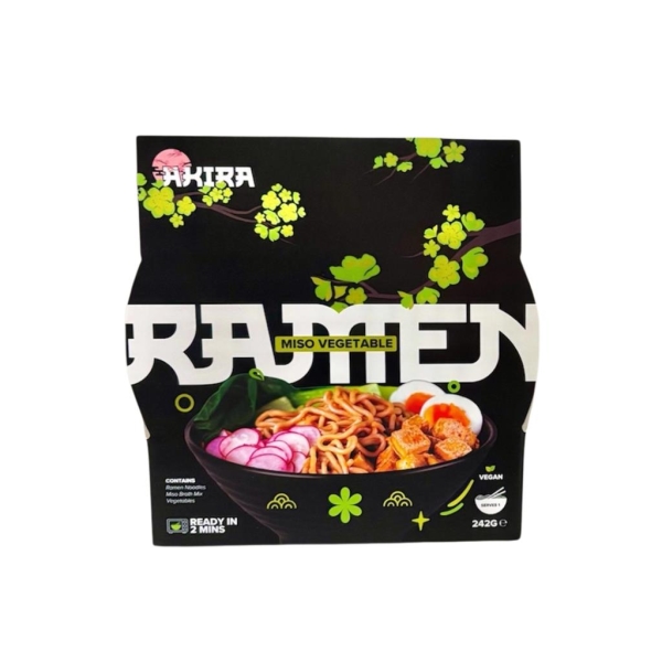 Akira Miso Vegetable Bowl 242 gr x 6 pc