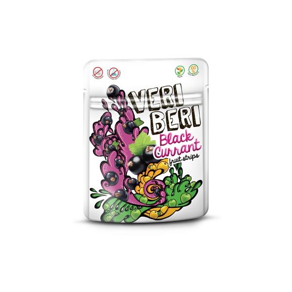 Veri Beri Black Currant fruit strips 50 gr x 28 pc