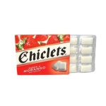 Chiclets strawberry sugarfree x 14 pc