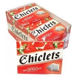 Chiclets strawberry sugarfree x 14 pc