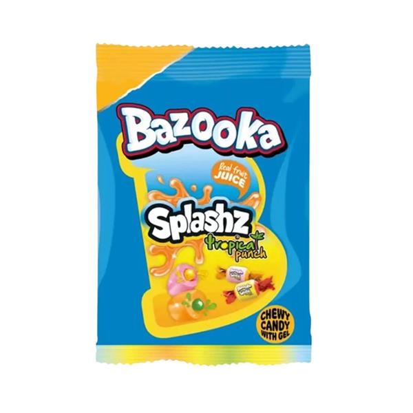 Bazooka Splashz Tropical 120 gr x 12 st