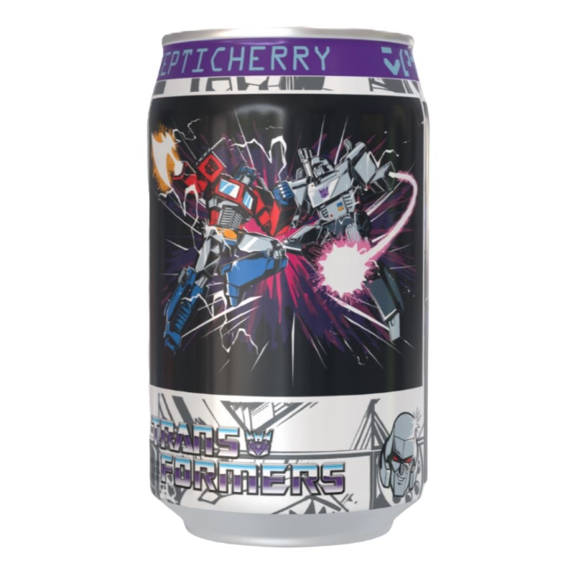 Kawaji Transformers: Optimus Primeberry - Cherry Vanilla 330 ml x 12 pc